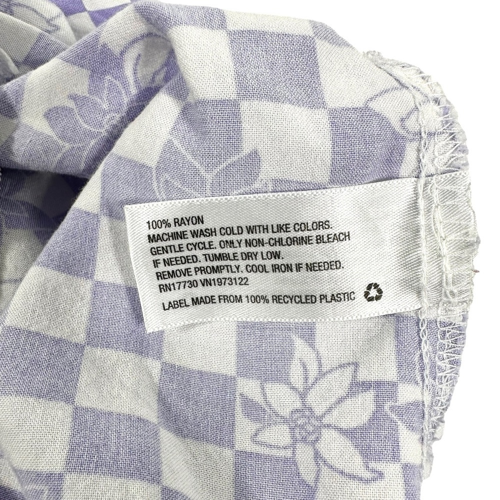 | Wild Fable | Lilac Flowy Soft Short Spaghetti Strap Sun Dress with Pockets - M - Picture 3 of 4